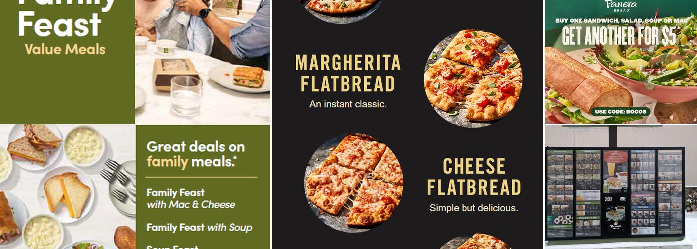 Panera Bread Menu