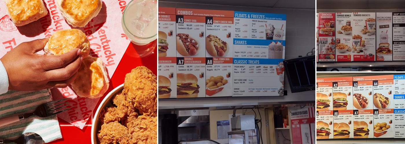 KFC Menu