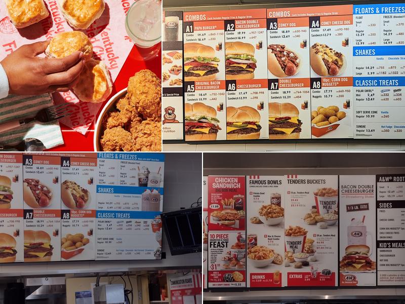KFC Menu