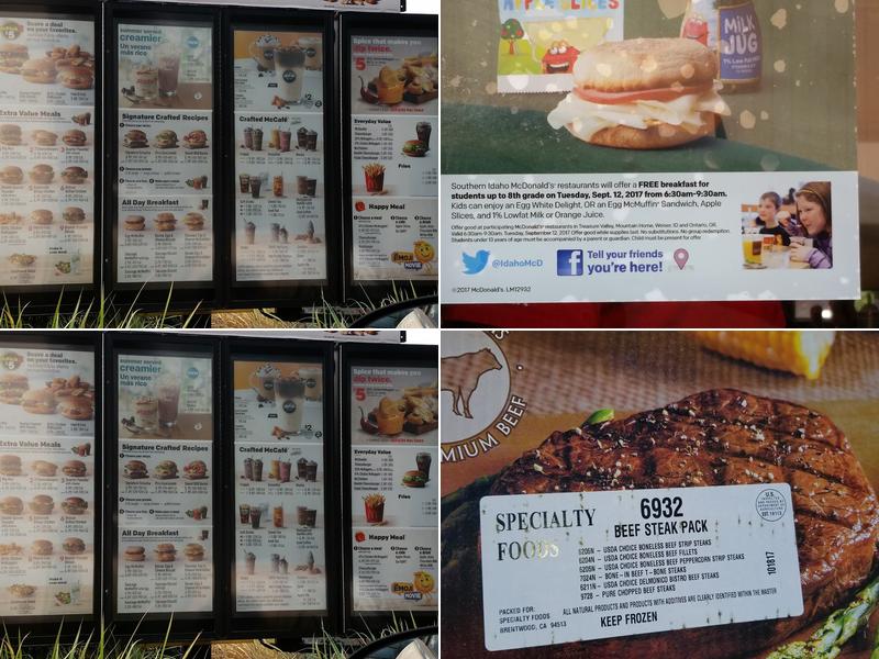 McDonald's Menu