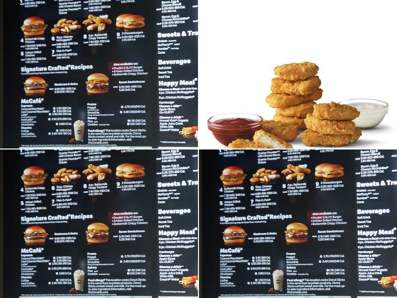 McDonald's Menu