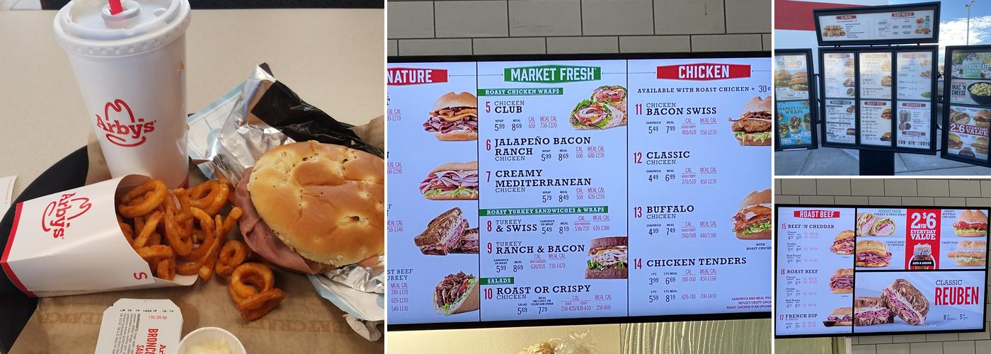 Arby's Menu