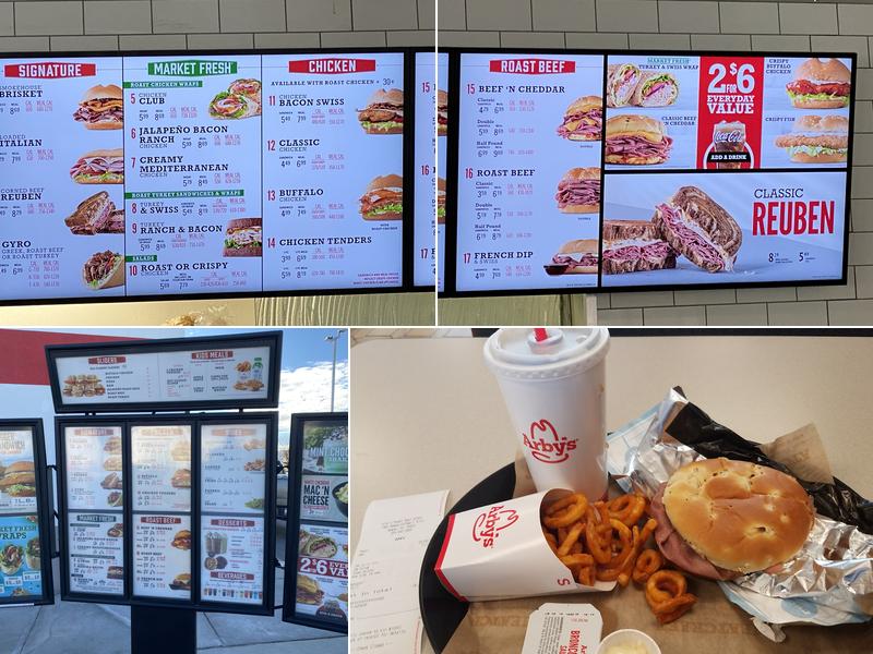 Arby's Menu