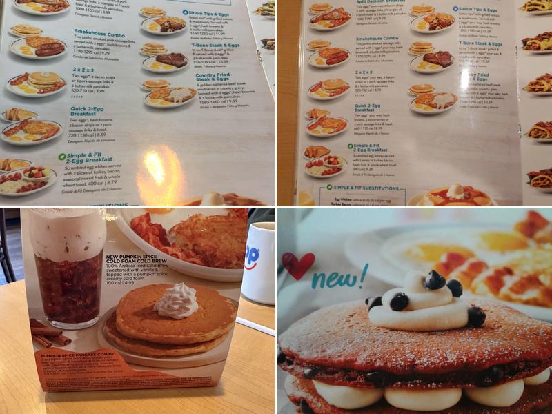 IHOP Menu