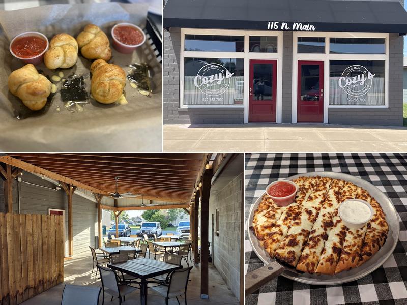 Cozy’s Pizza 115 N Main St, Cunningham