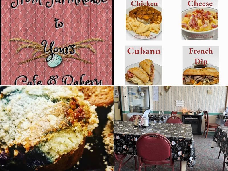 From Farmhouse To Yours Cafe and Bakery 50 Main St, Teulon