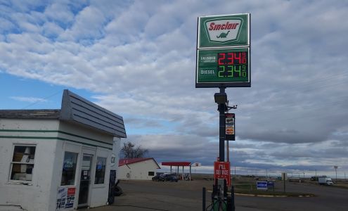 Sinclair Gas Station Circle