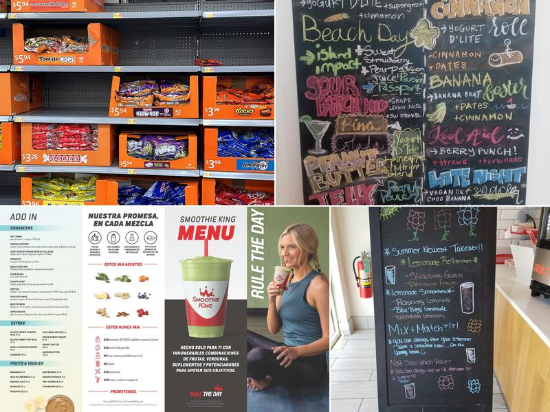 Smoothie King Menu