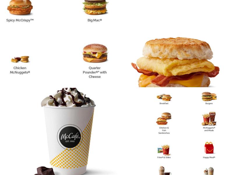 McDonald's Menu