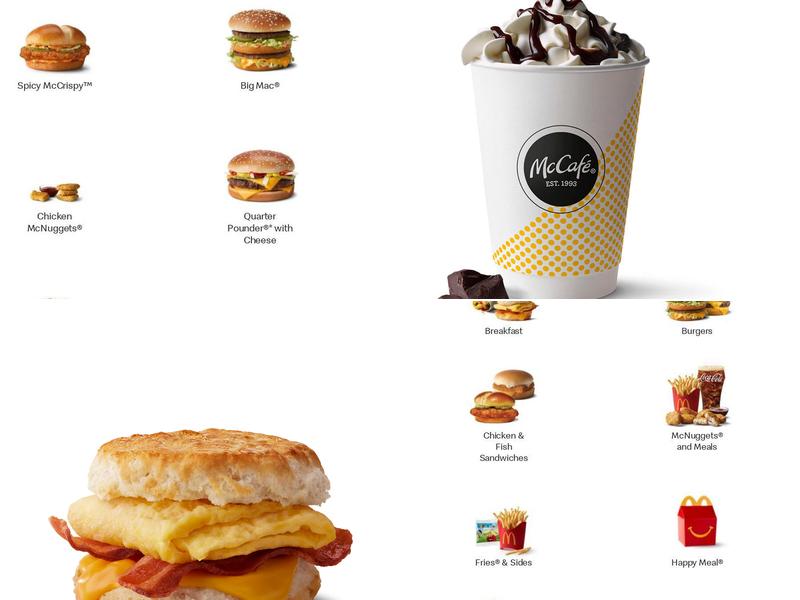 McDonald's Menu