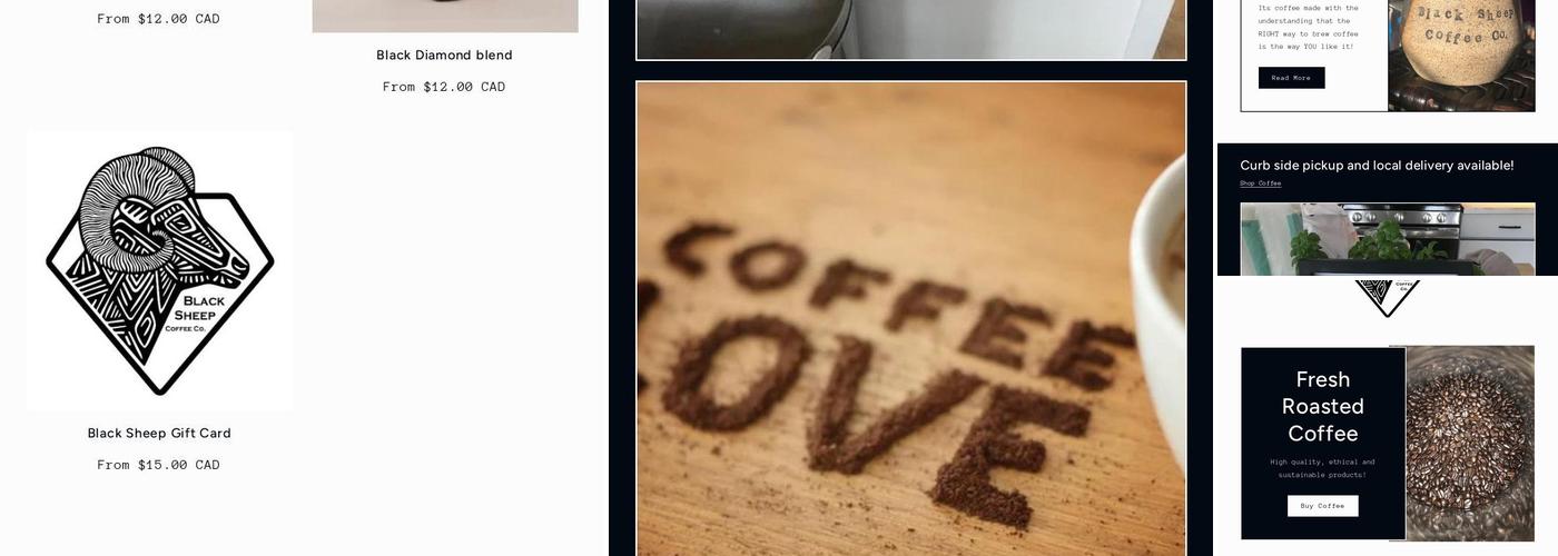 Black sheep coffee co Menu