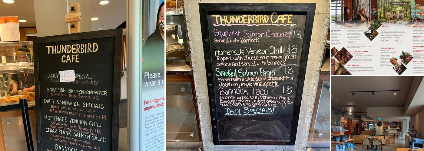 Thunderbird Cafe Menu