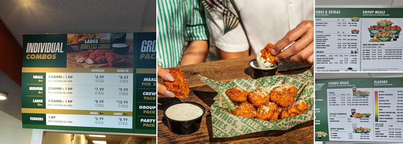 Wingstop Menu