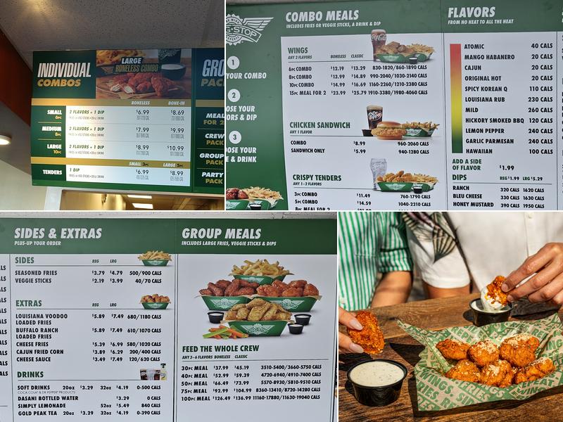 Wingstop Menu