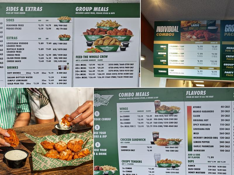 Wingstop Menu