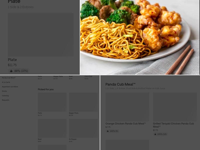 Panda Express Menu