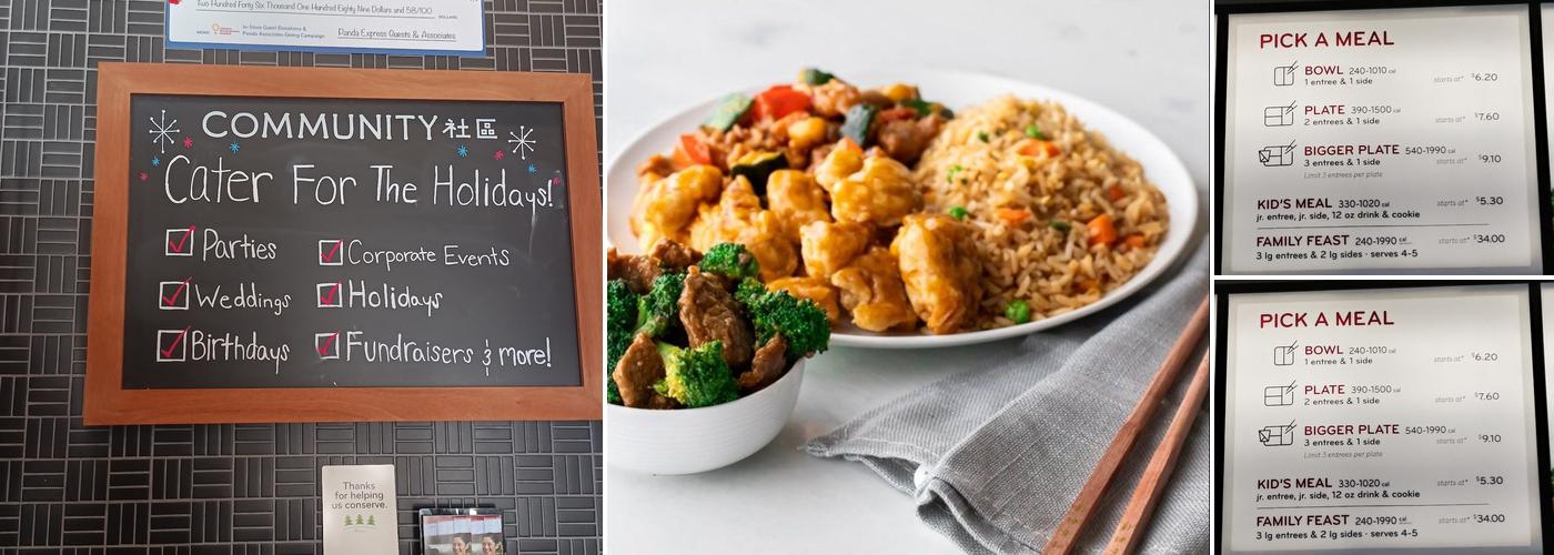 Panda Express Menu