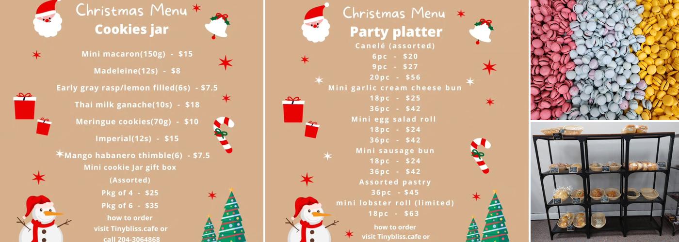 Tiny bliss cafe Menu