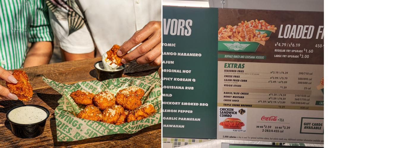 Wingstop Menu