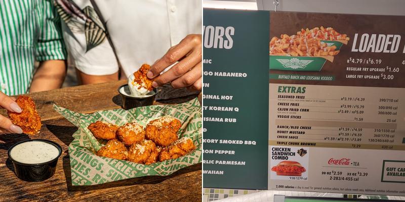 Wingstop Menu