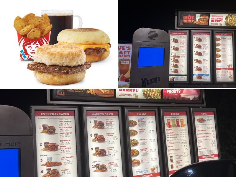 Wendy's Menu