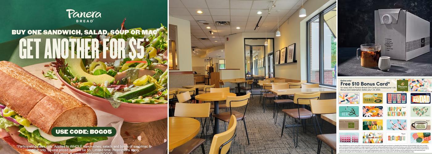 Panera Bread Menu
