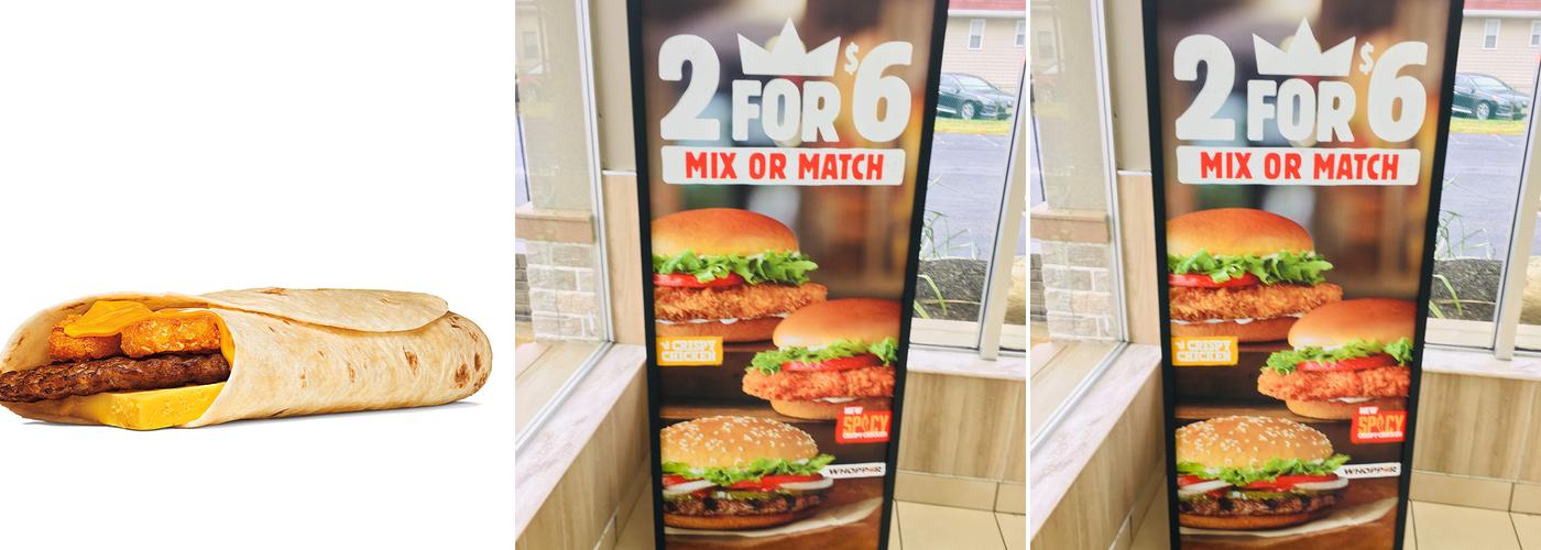 Burger King Menu