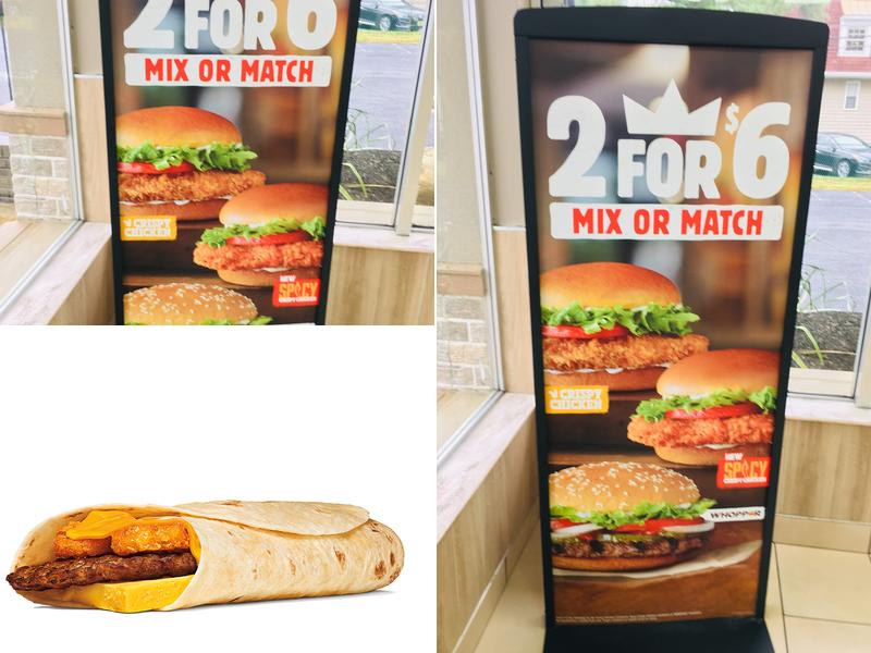 Burger King Menu