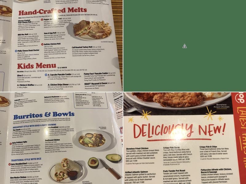 IHOP Menu