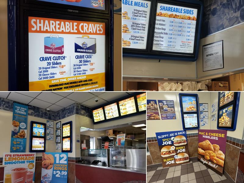 White Castle Menu