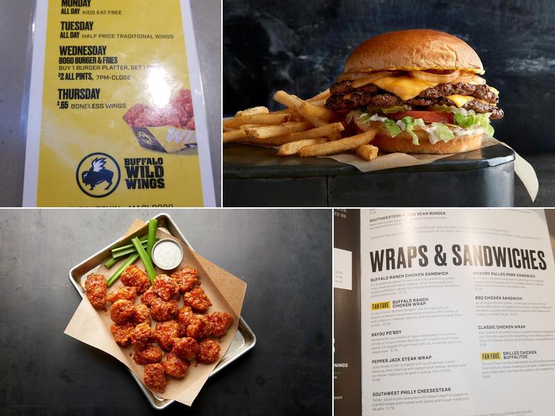 Buffalo Wild Wings Menu