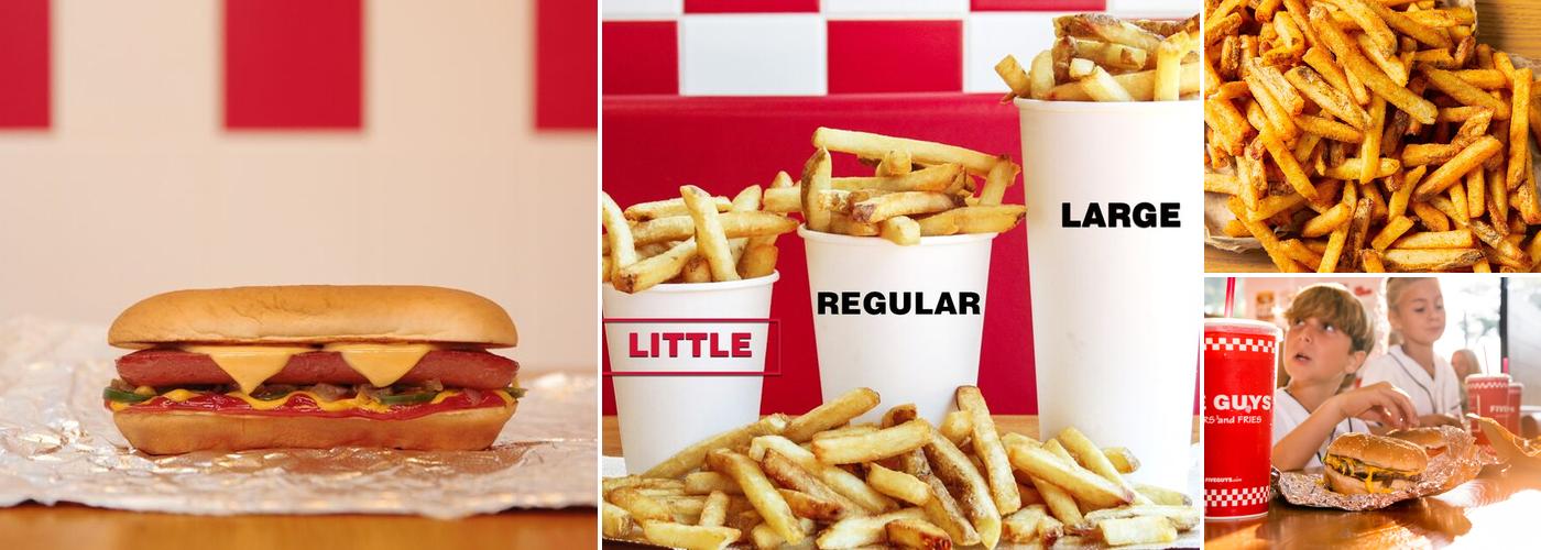 Five Guys Menu