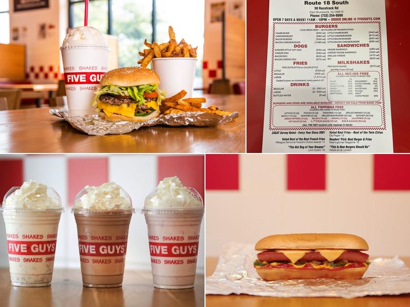 Five Guys Menu