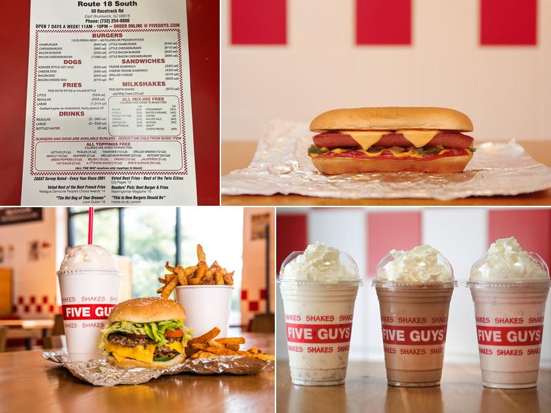 Five Guys Menu