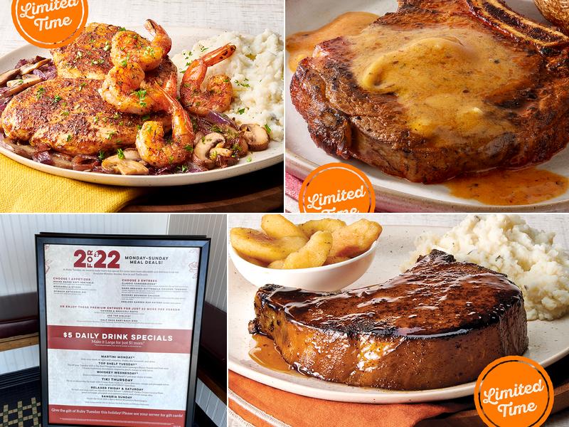 Ruby Tuesday Menu