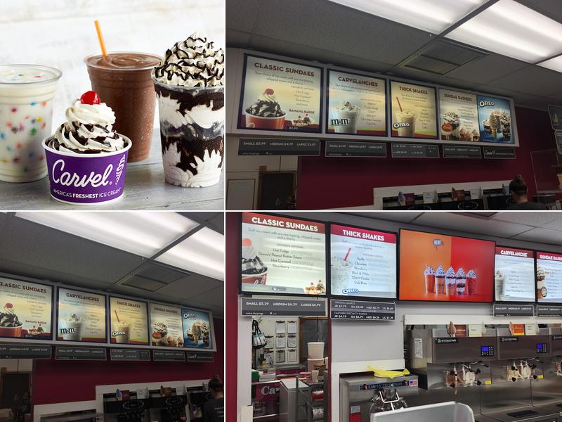 Carvel Menu