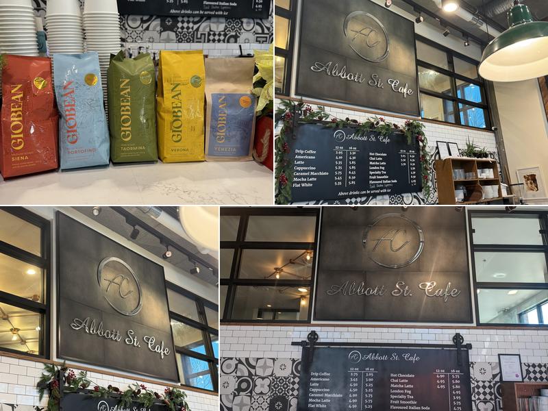 Abbott St. Cafe Menu