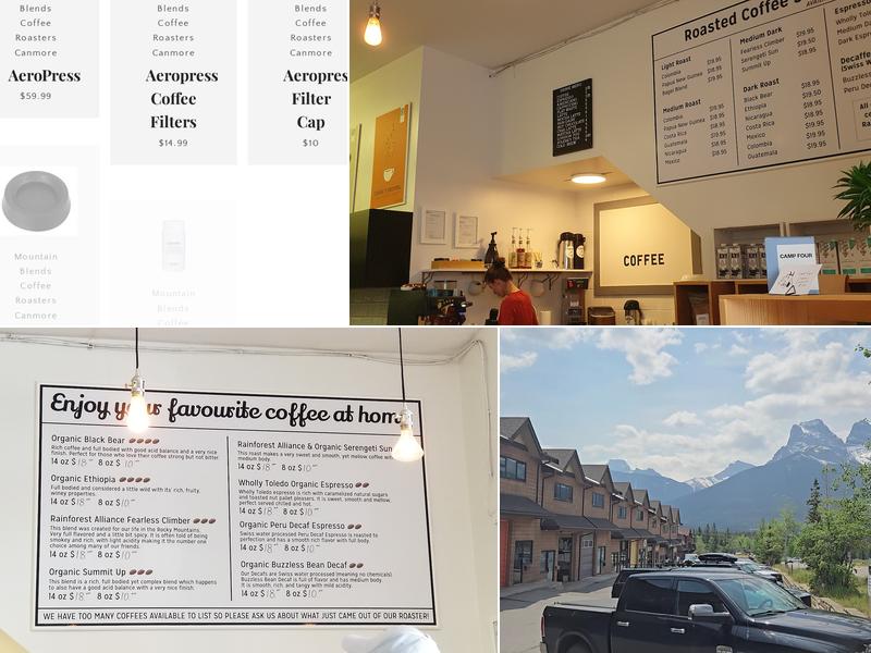 Mountain Blends Coffee Roasters Menu