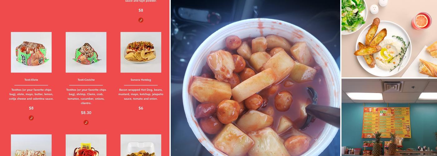 El Mix Raspados Menu