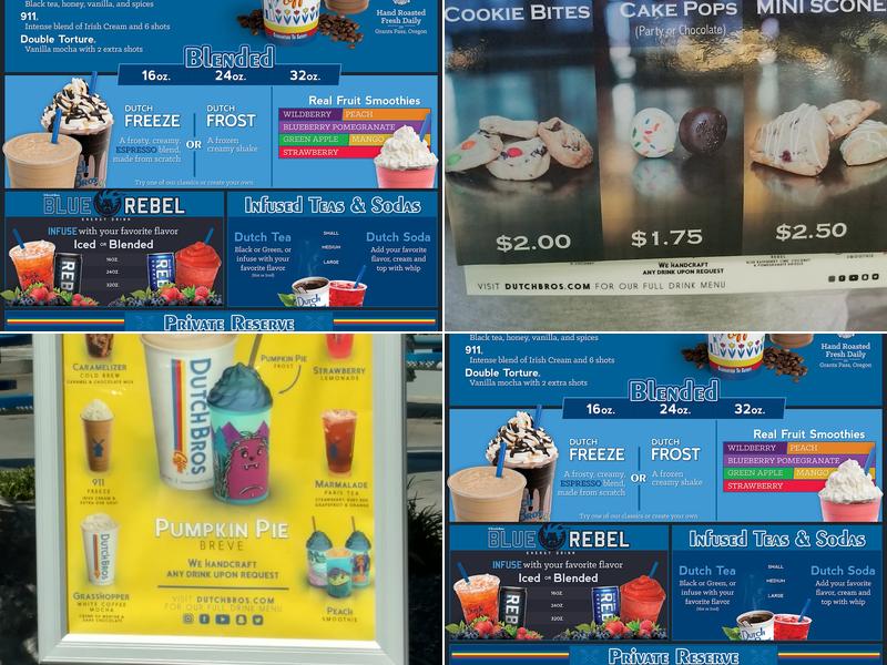Dutch Bros Coffee Menu