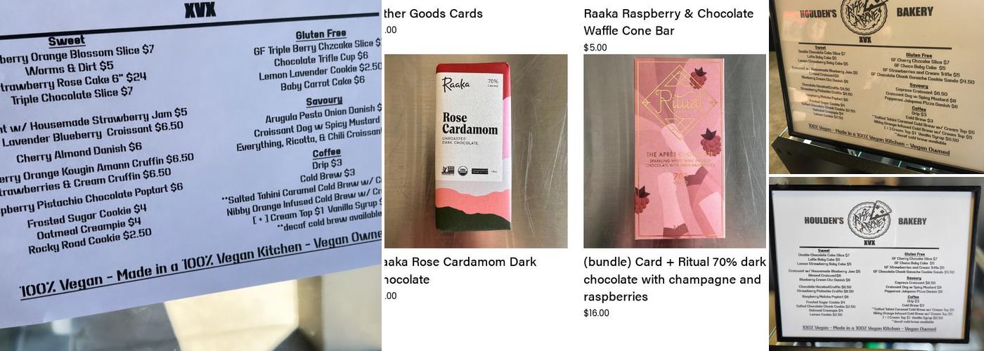 Houlden's Rise Above Menu