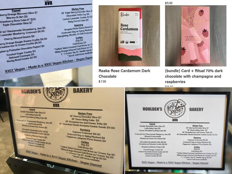 Houlden's Rise Above Menu