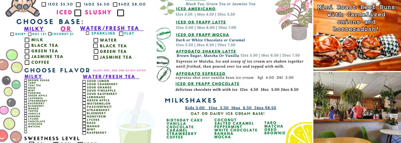 The Cariboo Cafe & Lounge Menu