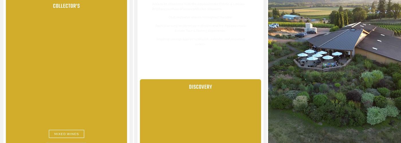 J. Christopher Wines Menu