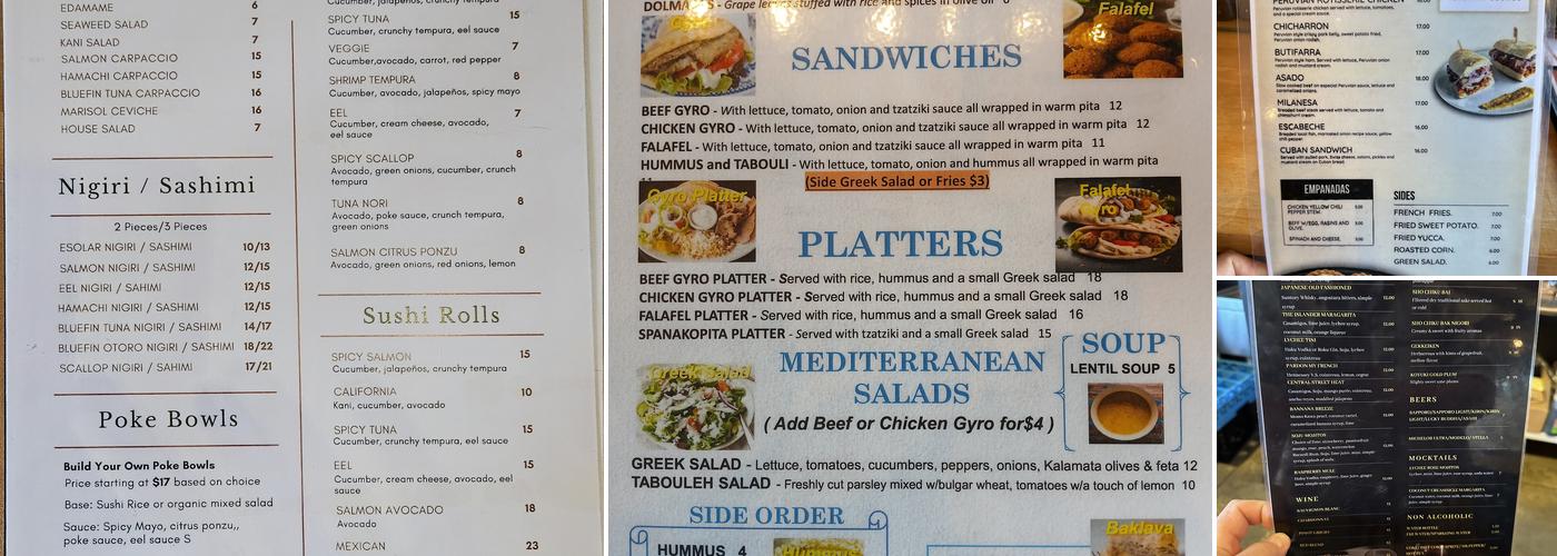 Edge Eatery Menu