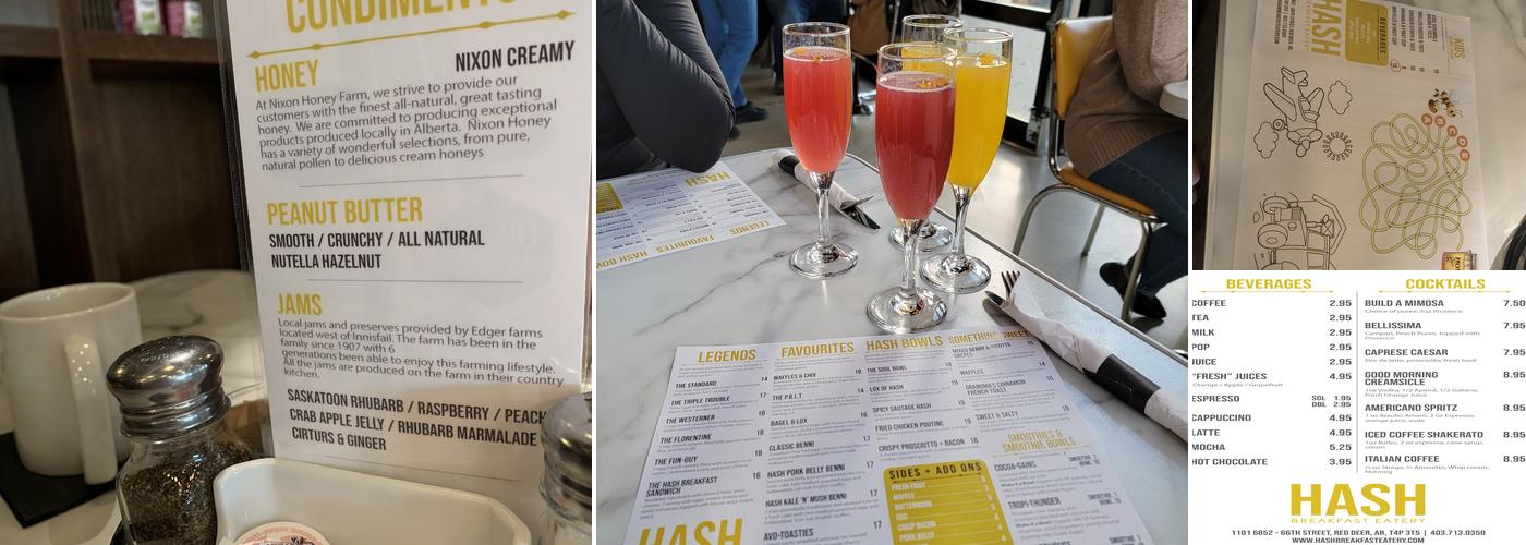 Hash Breakfast Eatery Menu