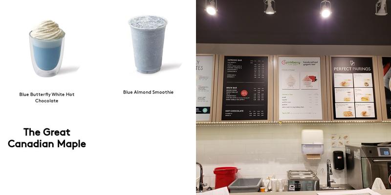 Second Cup Café Menu