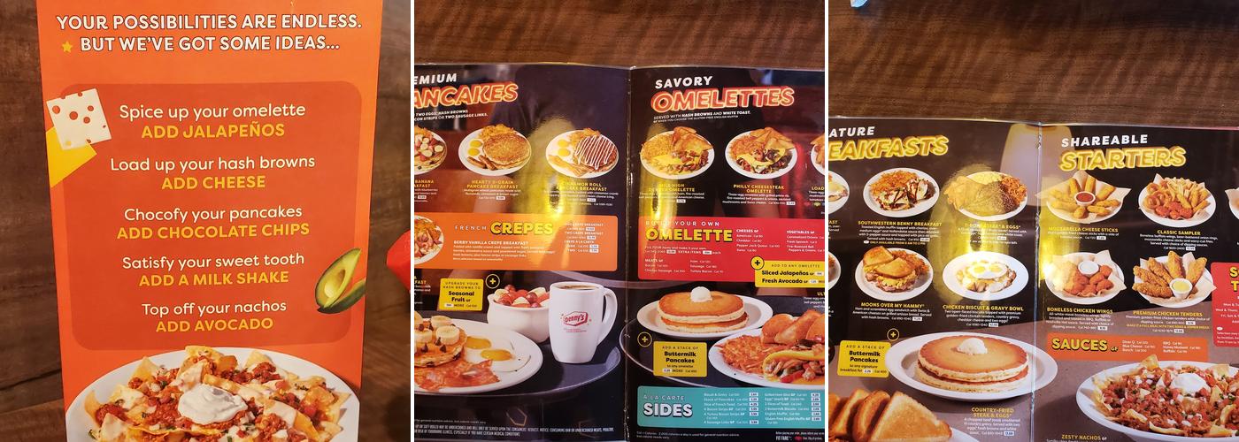 Denny's Menu