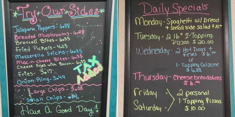 Del Lonni’s Pizza & Subs Menu