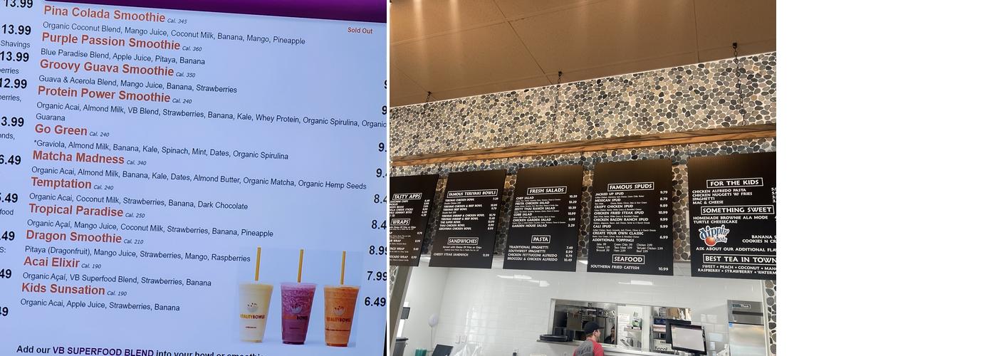 Something Different Grill - Quaker Menu